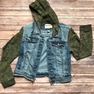 💪🏼Camo jean jacket